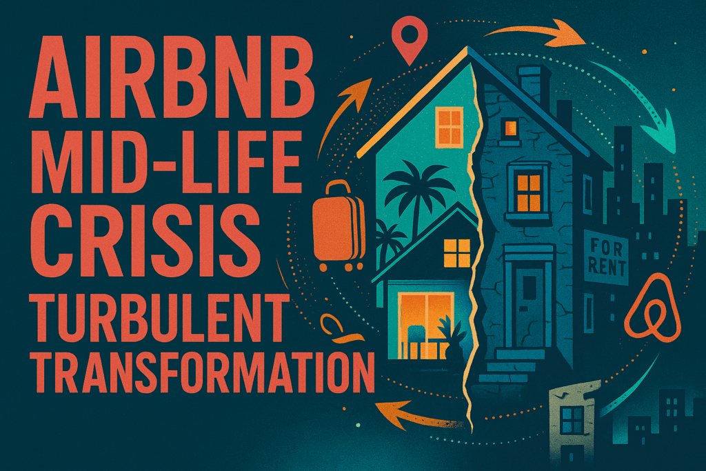 Airbnb Is in Midlife Crisis Mode: A Comprehensive Analysis of the Platform's Turbulent Transformation