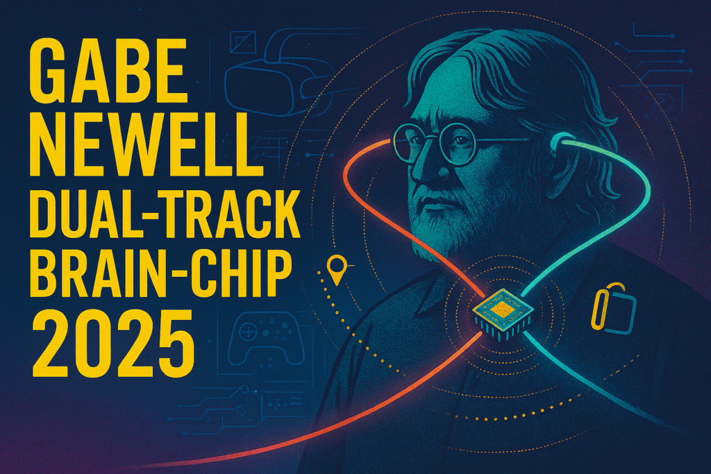 Gabe Newell's dual-track brain chip ambitions target 2025