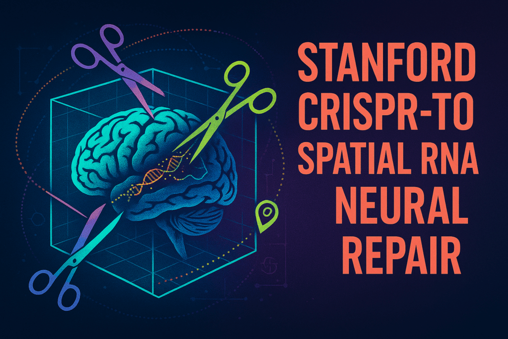 Stanford's Revolutionary CRISPR-TO: The Dawn of Spatial RNA Medicine for Neural Repair