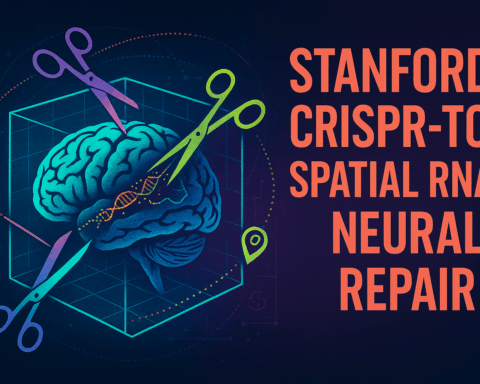 El revolucionario CRISPR-TO de Stanford: el amanecer de la medicina espacial del ARN para la reparación neuronal