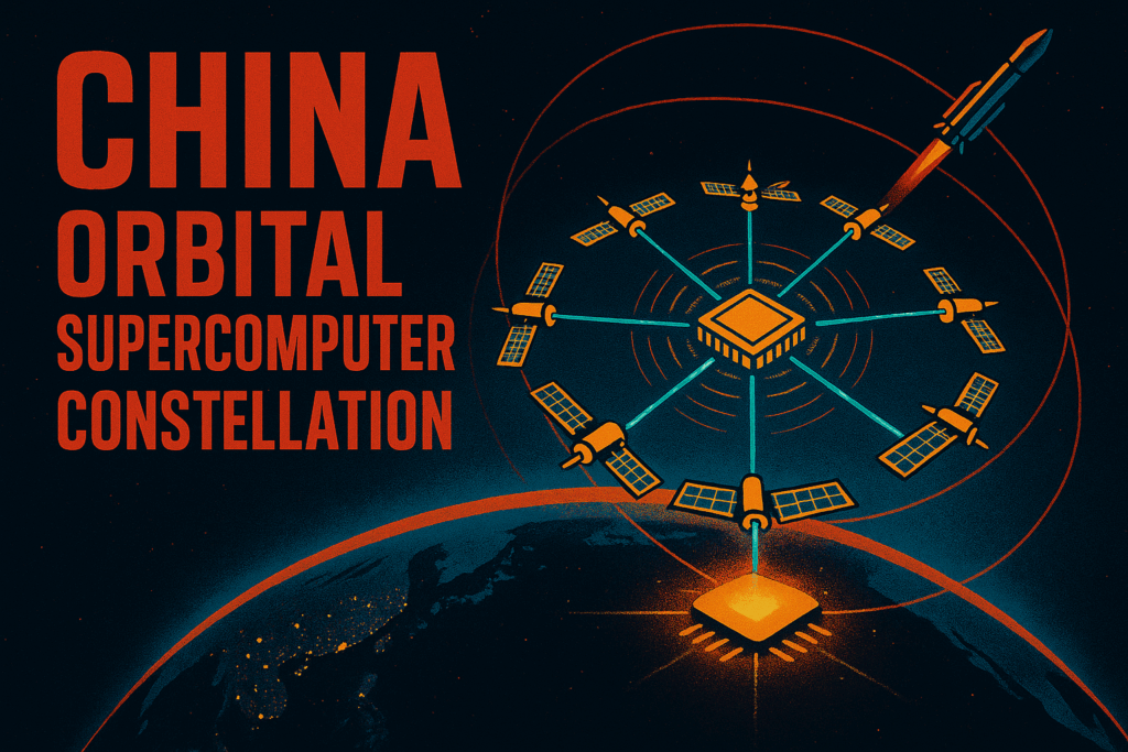 China launches world's first orbital supercomputer constellation