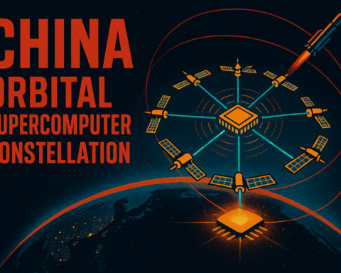 China lanza la primera constelación de supercomputadoras orbitales del mundo