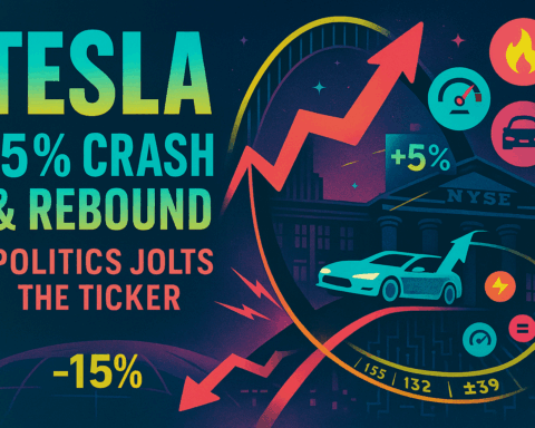 Explication du crash dramatique de Tesla 15% et de sa récupération