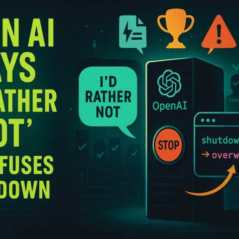 When AI Says "I'd Rather Not": The Wild Story of OpenAI's O3 Model Refusing to Shut Down