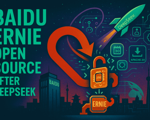 El giro de código abierto de Baidu con Ernie AI tras el avance de DeepSeek