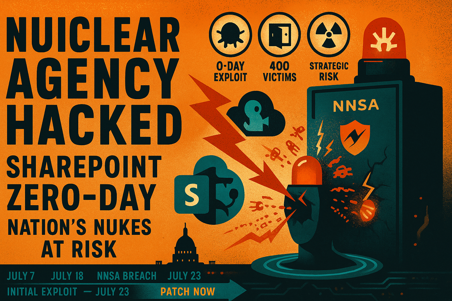 When Chinese Hackers Pwned America's Nuclear Agency Through a SharePoint Bug
